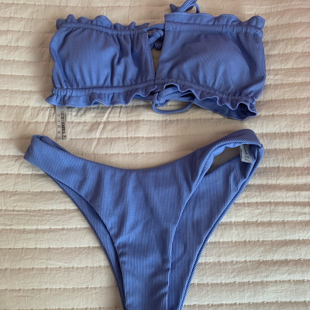bandeau swimsuit
